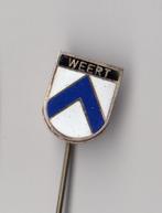 Weert emaille Stadswapen speldje, Verzamelen, Speldjes, Pins en Buttons, Gebruikt, Niet vindbaar, Niet vindbaar, Speldje of Pin