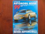 Revue Automobile / Automobil Revue 1999, Ophalen of Verzenden, Nieuw, Algemeen