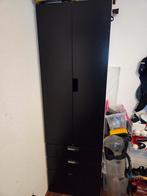 IKEA STUVA Kledingkast (zwart en wit) - Zo Goed Als Nieuw!, Ophalen, 100 tot 150 cm, Met klep(pen), 50 tot 100 cm