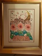 aquatint ets van Margaret Albritton, Ophalen of Verzenden