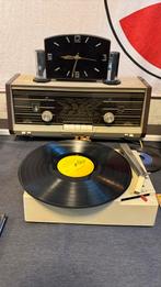 Antieke Philips platenspeler met radio/ versterker, Audio, Tv en Foto, Platenspelers, Ophalen, Gebruikt, Philips