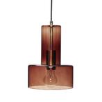 Hübsch Ripple Plafondlamp Amber, Huis en Inrichting, Shop@hubsch-interior.com, Hübsch, Nieuw, Ophalen of Verzenden