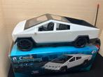 Tesla Cybertruck Wit bestuurbare auto 1:14, Elektro, Schaal 1:14, Nieuw, Ophalen of Verzenden