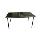 Gispen tafel, Huis en Inrichting, Ophalen of Verzenden, Zo goed als nieuw, Vijf personen of meer, Rechthoekig