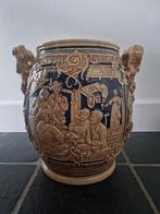 Antieke Duitse Westerwald Bierpul Musterschutz, Antiek en Kunst, Antiek | Keramiek en Aardewerk, Ophalen of Verzenden