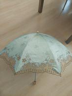 Sierlijke parasol, Sieraden, Tassen en Uiterlijk, Paraplu's, Ophalen of Verzenden, Zo goed als nieuw, Groen