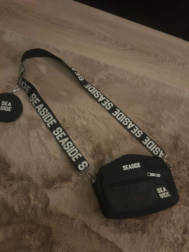Seaside messenger bag, Ophalen, Zo goed als nieuw, Zwart