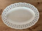 Vintage Boch La Louvière Ovale Serveerschaal – België, Antiek en Kunst, Ophalen of Verzenden