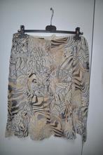 JKL3 Rok maat 44 Bruin zwart grijs tinten SEDA, Kleding | Dames, Rok, Zwart, Ophalen of Verzenden, Zo goed als nieuw