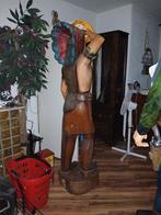 Te koop massieve houten indiaan  vrpr  €795  0626604113, Ophalen