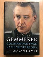 Gemmeker commandant Kamp Westerbork - Ad van Liempt (2019), Ophalen of Verzenden, Zo goed als nieuw