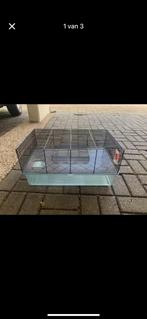 Ferplast hamsterkooi 60x36,5x30 cm, Dieren en Toebehoren, Knaagdieren en Konijnen | Hokken en Kooien, Kooi, Minder dan 75 cm, Zo goed als nieuw