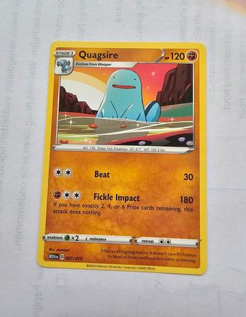 Quagsire 007/017 Dragon discovery Mac donalds  beschikbaar voor biedingen