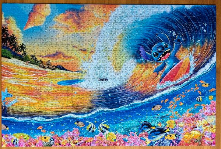 Disney puzzel Epoch, Hobby en Vrije tijd, Denksport en Puzzels, Zo goed als nieuw, Legpuzzel, 500 t/m 1500 stukjes, Ophalen of Verzenden