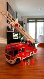 Speelgoed brandweer auto Playmobil, Ophalen of Verzenden, Zo goed als nieuw, Auto