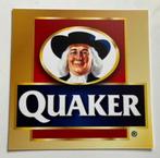 QUAKER  -  reclamebordje, Verzamelen, Ophalen of Verzenden, Zo goed als nieuw, Reclamebord