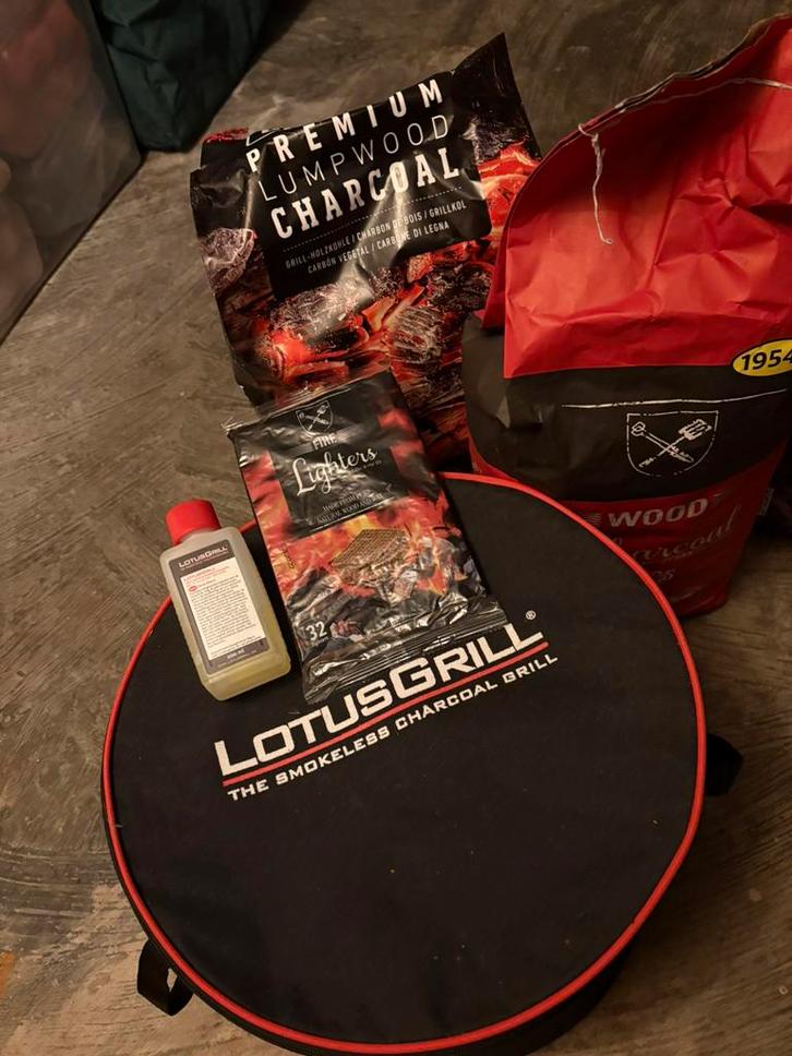 LotusGrill Classic Tafelbarbecue, Tuin en Terras, Barbecue-accessoires, Zo goed als nieuw, Ophalen