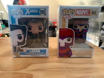 Funko Pop - X-Men Marvel Logan en Magneto beschikbaar voor biedingen