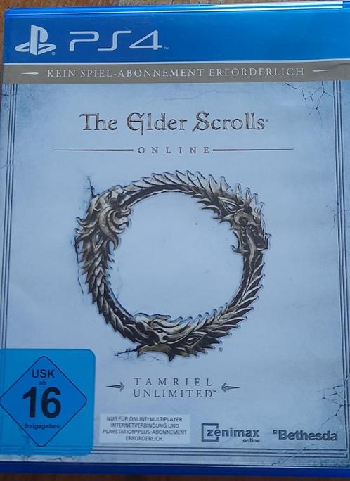 The Elder Scrolls: Tamriel Unlimited PS4, Spelcomputers en Games, Games | Sony PlayStation 4, Zo goed als nieuw, Role Playing Game (Rpg)