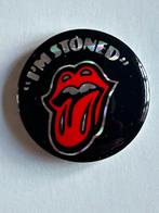 Rolling Stones button, Verzamelen, Ophalen of Verzenden, Gebruikt, Overige onderwerpen, Button