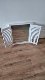 Unieke Spiegel met Luiken, Huis en Inrichting, Woonaccessoires | Spiegels, Ophalen, Minder dan 50 cm, Gebruikt, Minder dan 100 cm