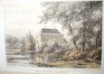 33 /   Zalk  Buckhorst  Het Kasteel  Litho  1854, Antiek en Kunst, Ophalen of Verzenden