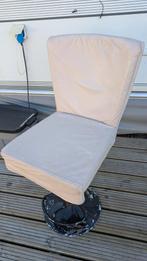 Bootstoel leder zacht beige gasveer max 95 cm hoog, Watersport en Boten, Accessoires en Onderhoud, Ophalen, Interieur en Kussens
