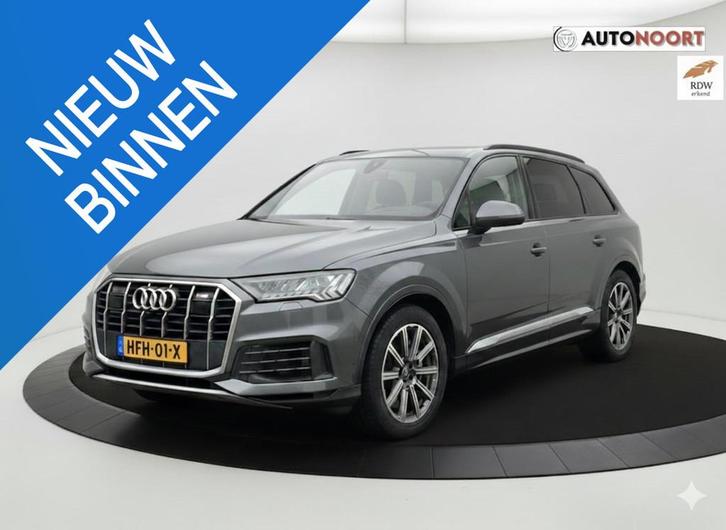Audi Q7 55 TFSI e quattro Hybrid Vele opties keyless/head-up, Auto's, Audi, Te koop, Q7, 4x4, ABS, Achteruitrijcamera, Adaptive Cruise Control