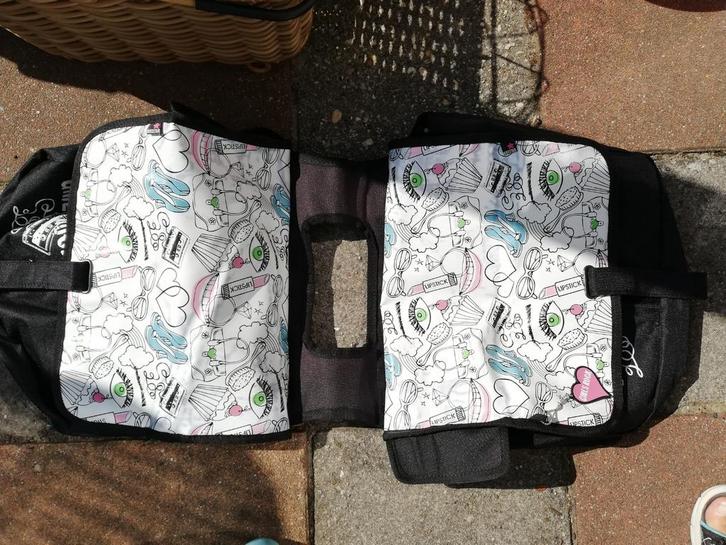 Nieuwe dubbele fietstassen fietstas, Fietsen en Brommers, Fietsaccessoires | Fietstassen, Nieuw, Ophalen of Verzenden