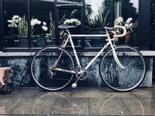 Retro Koersfiets A.Fonson, Fietsen en Brommers, Fietsen | Crossfietsen en BMX, Nieuw, 24 inch of meer, Staal, Ophalen