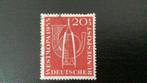 Duitse post cat no 218, Postzegels en Munten, Ophalen of Verzenden, BRD, Gestempeld