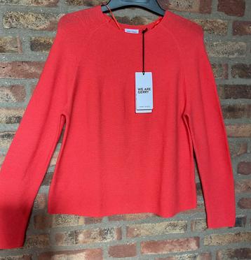 Nieuw! Gerry Weber prachtige trui oranje 40 42 kaartje €100 beschikbaar voor biedingen