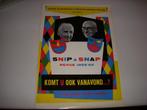 Programmaboekje Snip & Snap Revue 1959-1960, Verzamelen, Ophalen of Verzenden, Gebruikt, Gebruiksvoorwerp