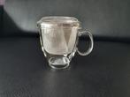 3 IN 1 NIEUW THEEGLAS (THEEGLAS, FILTER, DEKSEL) VOOR LOSSE, Ophalen of Verzenden, Nieuw, Glas