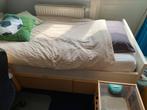 Bed plus matras en 3 uitschuiflades, Ophalen, Zo goed als nieuw, 200 cm