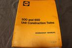 BSA 500 650 1969 unit constructions workshop manual A50 A65, Ophalen of Verzenden, Overige merken