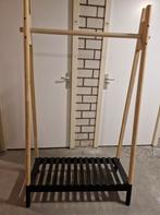 Stevige houten kledingrek, Ophalen of Verzenden, Gebruikt, Hout, Staande kapstok