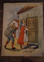 Antiek Sinterklaas Illustratie, Ophalen of Verzenden