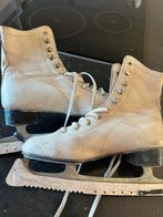 Nostalgische leren kunstschaatsen maat 40, Sport en Fitness, Ophalen, Gebruikt, Kunstschaatsen, Overige merken