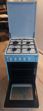 Zeer schoon gasfornuis met elektrische oven, Witgoed en Apparatuur, Ophalen, Gebruikt, Warmhoudplaat, 4 kookzones
