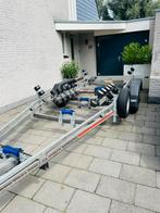 Boottrailer tandemasser, Watersport en Boten, Ophalen, Gebruikt, 1500 tot 3000 kg, Sloepentrailer