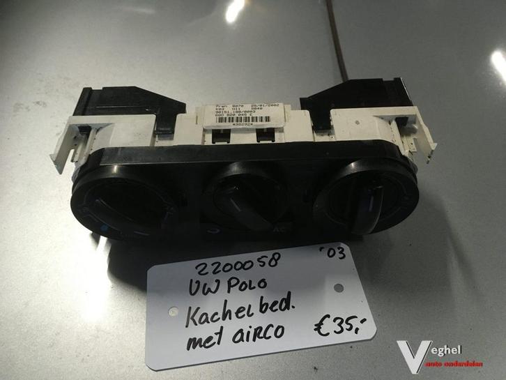 Vw Polo '03 Kachelbed. met airco, Auto-onderdelen, Dashboard en Schakelaars, Gebruikt, Ophalen of Verzenden