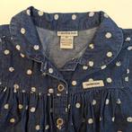 Calvin Klein denim jurkje met stippen/bloem 3jr 98-104 45549, Kinderen en Baby's, Kinderkleding | Maat 98, ., Calvin Klein, Zo goed als nieuw