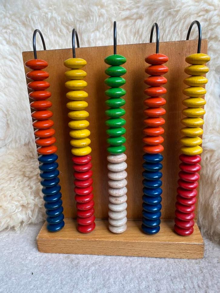 Vintage telraam Jelgro BV Bosward, Kinderen en Baby's, Speelgoed | Educatief en Creatief, Zo goed als nieuw, Ophalen of Verzenden
