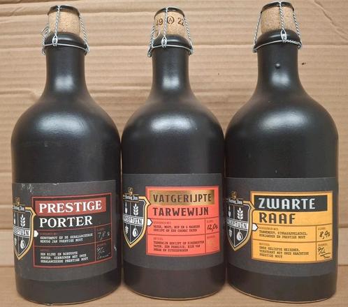 Hertog Jan Proeftuin 3 stuks incl vatgerijpt # set 4, Verzamelen, Biermerken, Nieuw, Flesje(s), Hertog Jan, Ophalen of Verzenden