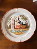 Vintage erotisch Decoratieve Bord - Faience de Pornic France, Ophalen