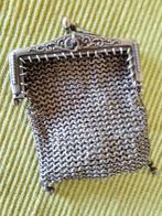 Zilveren rozenkrans in alpacca beursje., Antiek en Kunst, Ophalen of Verzenden