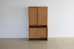 vintage wandkast | kast | Hans Wegner | RY Mobler, Ophalen of Verzenden, Gebruikt, Eikenhout, Met deur(en)