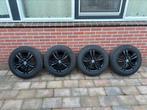Zwarte 15 inch velgen met banden – topstaat – 5x100, Auto-onderdelen, Banden en Velgen, 15 inch, Banden en Velgen, Nieuw, Ophalen of Verzenden