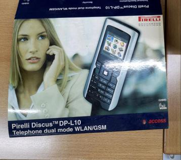Dual mode telefoon Pirelli Discus VOIP + GSM tegelijk beschikbaar voor biedingen